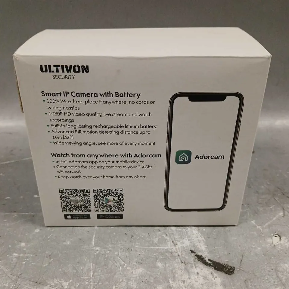 BOXED ULTIVON A4 BATTERY POWERED CAMERA