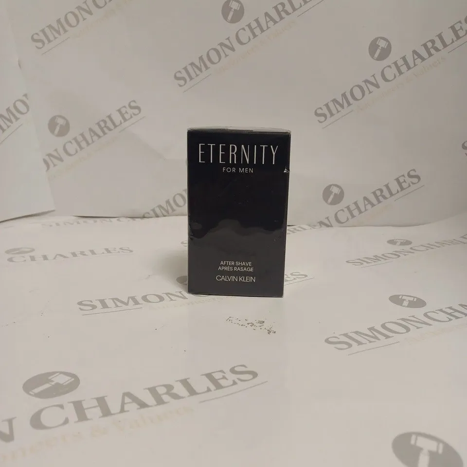 BOXED AND SEALED CALVIN KLEIN ETERNITY FOR MEN AFTER SHAVE-100ML 