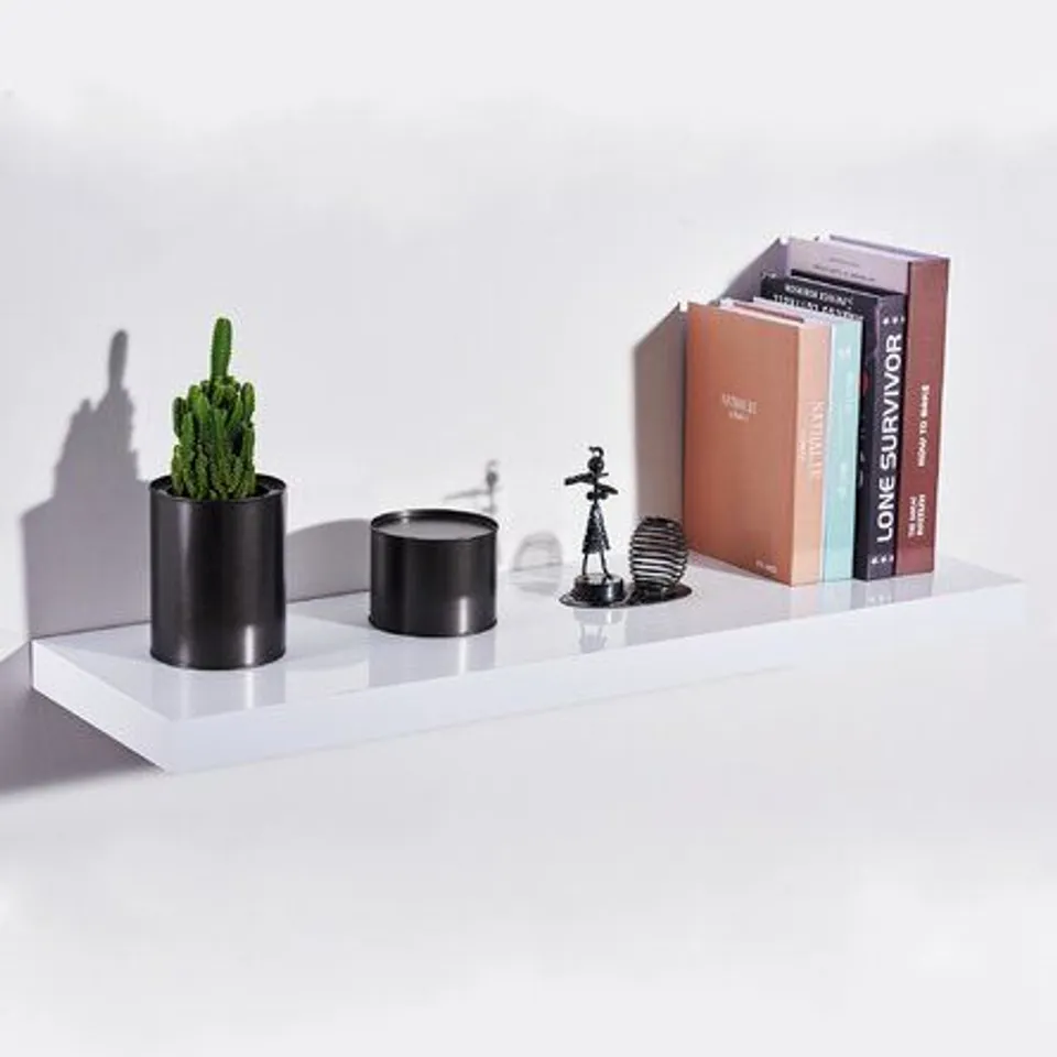 BOXED BALWINDER FLOATING SHELF 3.8CM X 110CM