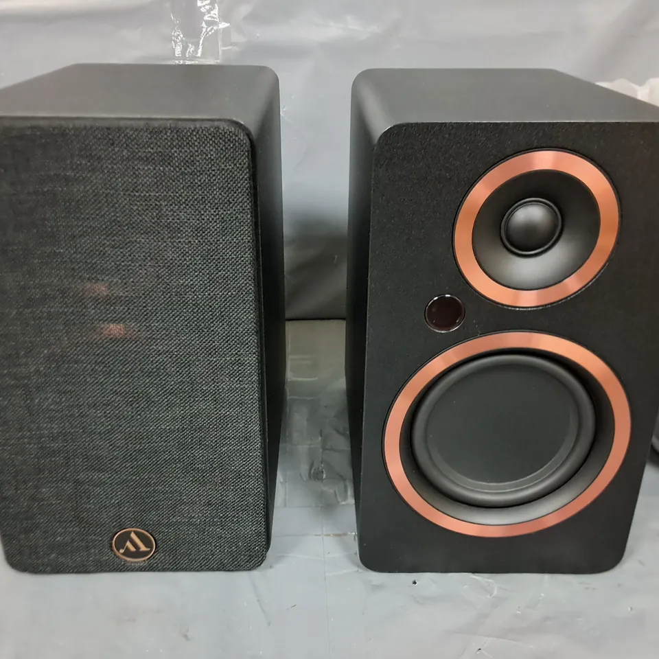 ARGON AUDIO FENRIS A4 BLACK ACTIVE BLUETOOTH SPEAKERS
