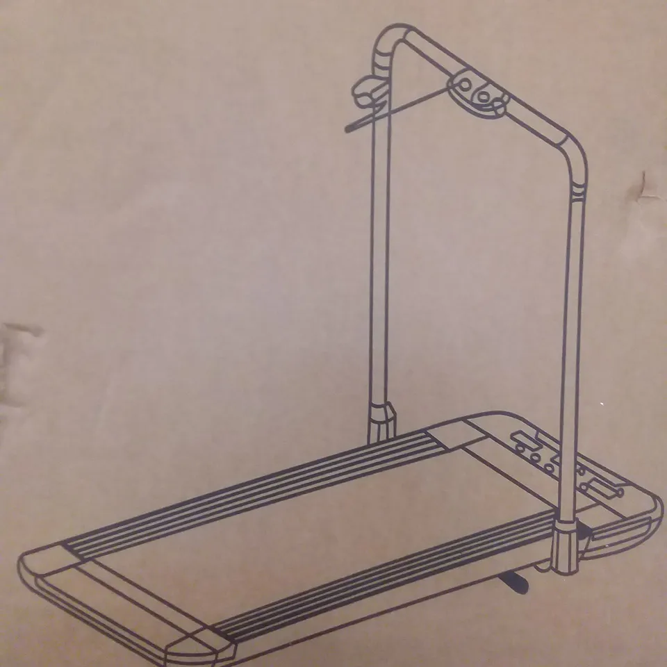 BOXED LINEAR PREMIUM FOLDABLE WALKING TREADMILL