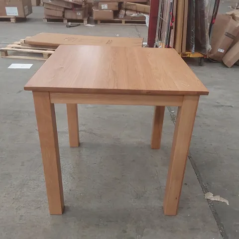 DESIGNER SOLID WOOD SQUARE DINING TABLE