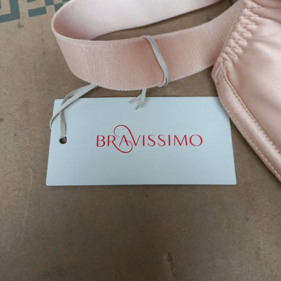 BRAVISSIMO SATINE BRA – CHAMPAGNE PINK, UK 34H