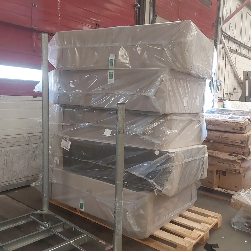 PALLET CONTAINING 5x ASSORTED DIVAN BASE PARTS