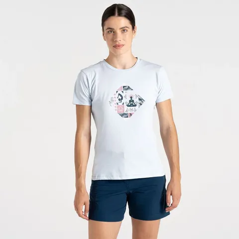 BRAND NEW DARE 2B WOMENS TRANQUILITY III SHORT SLEEVE T-SHIRT SKYWAY UK 20