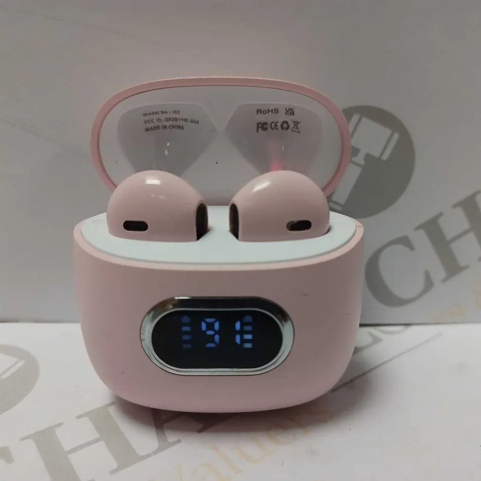 WIRELESS BLUETOOTH EARBUDS J52 - PINK 