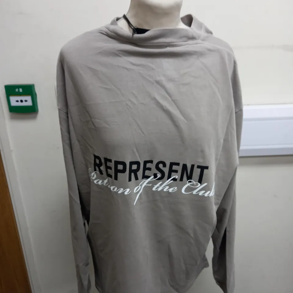 REPRESENT OWNERS CLUB LONG SLEEVE SHIRT SIZE M 