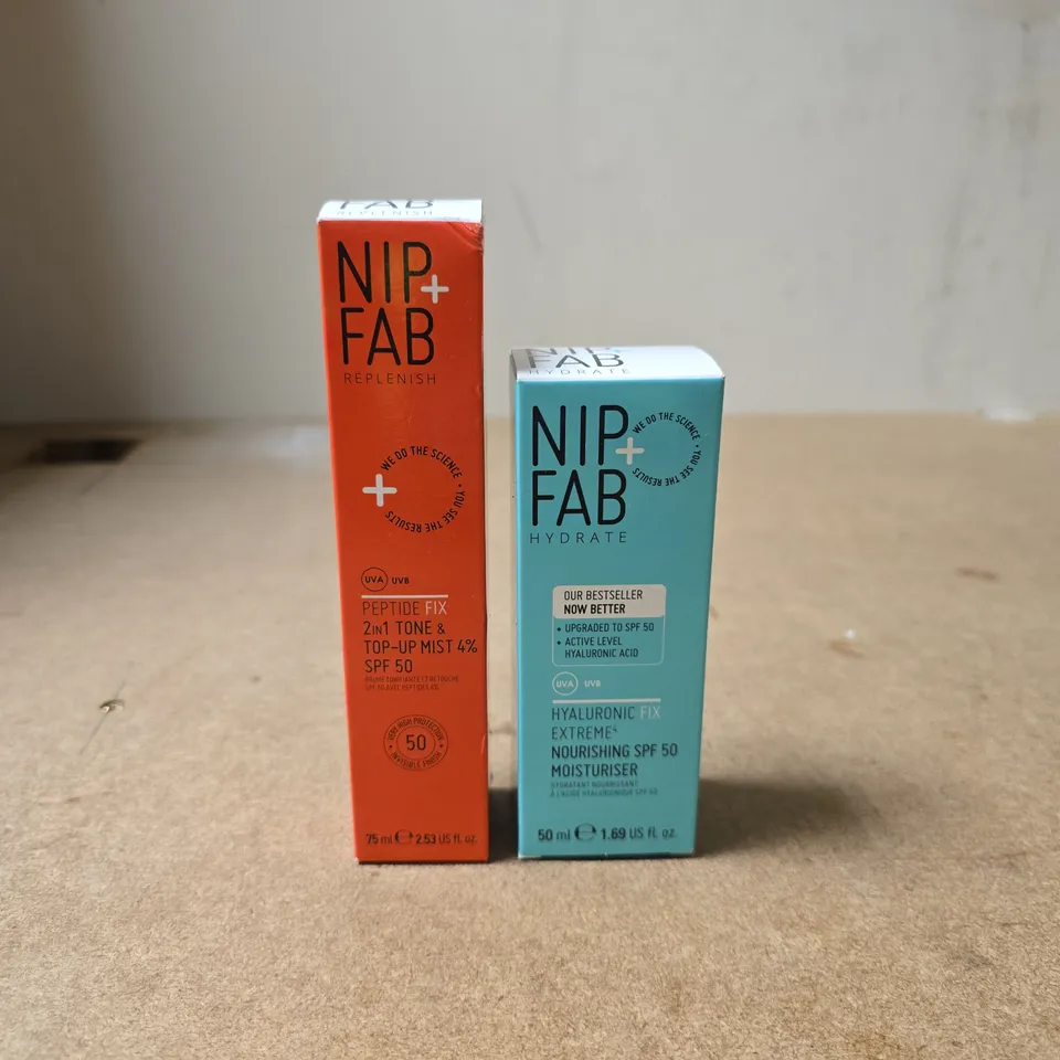 SET OF 2 NIP + FAB ITEMS: PEPTIDE FIX 2 IN 1 AND HYALURONIC FIX EXTREME