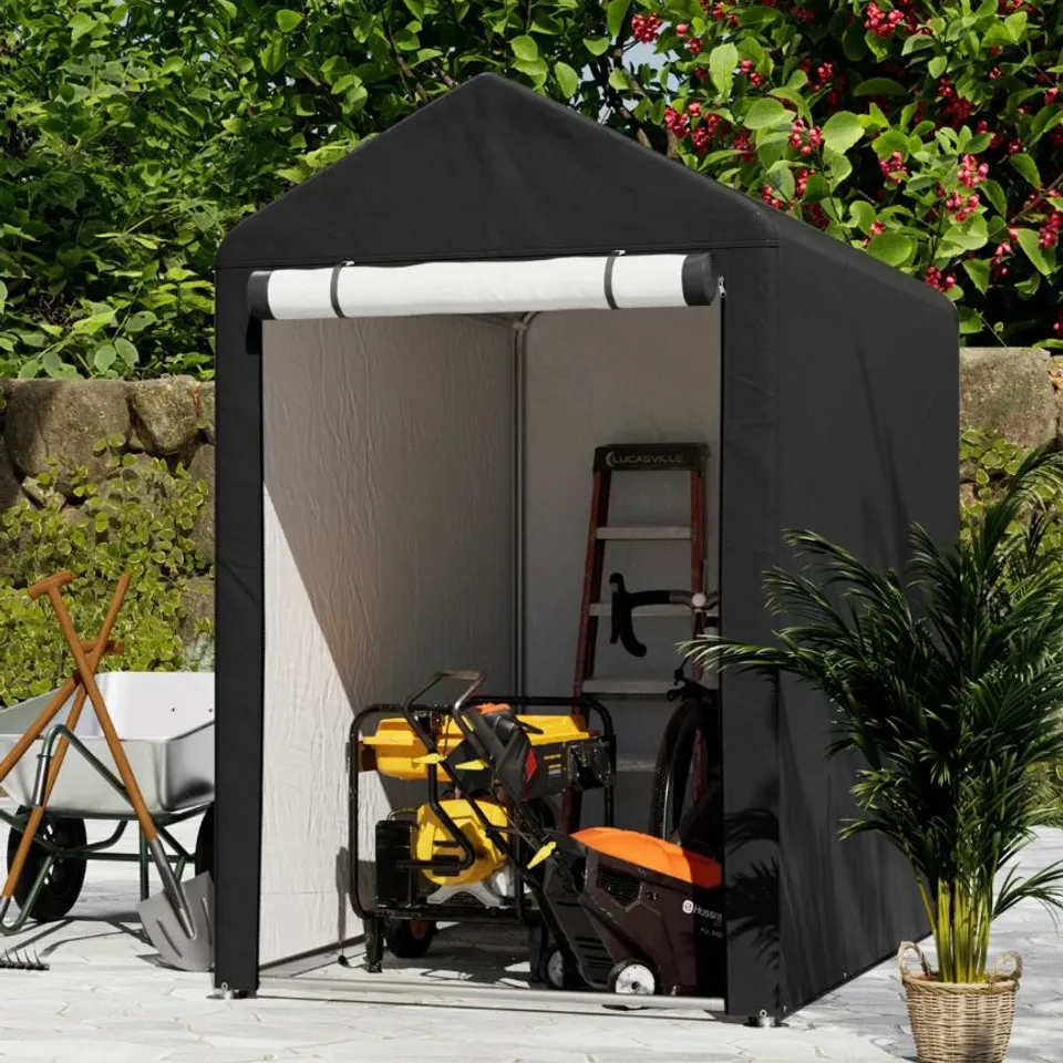 BOXED 4x6FT OUTDOOR STORAGE SHED BICYCLE SHELTER (1 BOX)