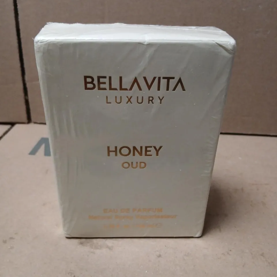 BOXED AND SEALED BELLAVITA LUXURY HONEY OUD EAU DE PARFUM 100ML