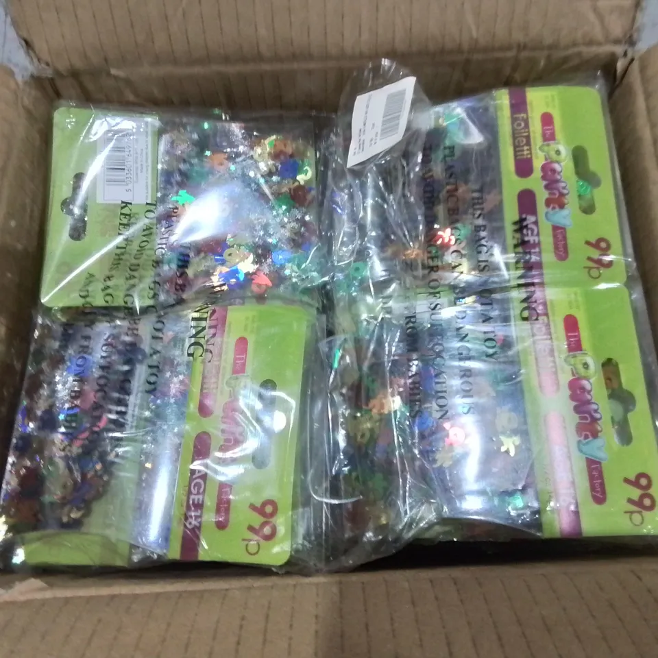 LOT OF 144 BRAND NEW 14G PACKS OF AGE 16 CONFETTI IN MULTI