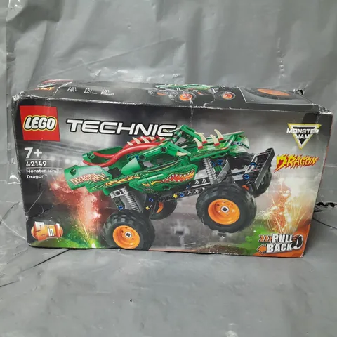 BOXED LEGO TECHNIC MONSTER JAM DRAGON TRUCK - 42149