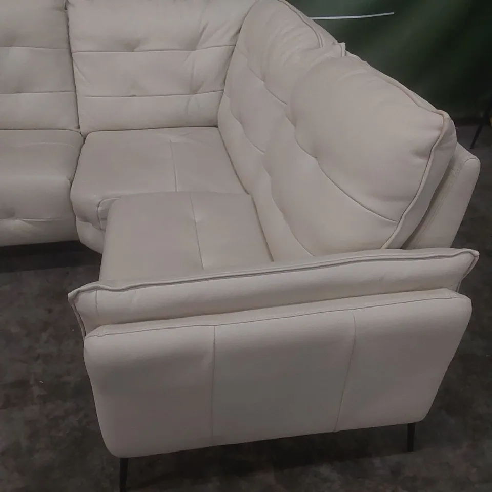 QUALITY DESIGNER ITALIAN MADE BOLZANO 6 SEATER ELECTRIC RECLINER LEATHER UPHOLSTERED CORNER SOFA