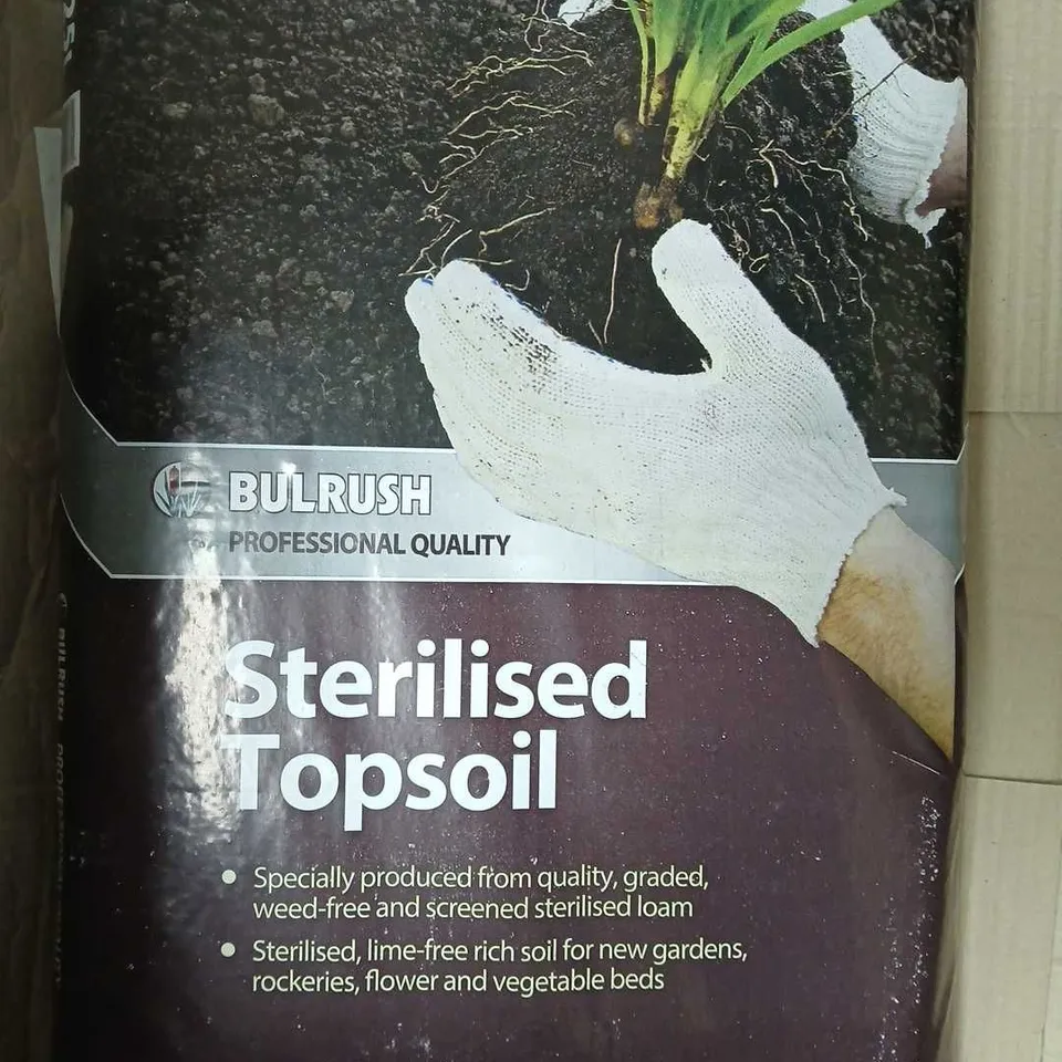 25L BAG WOODLAND STERALISED TOP SOIL - COLLECTION ONLY