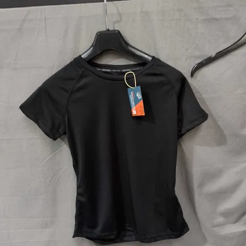 MOUNTAIN WAREHOUSE ENDURANCE UV SHORT-SLEEVE TEE – BLACK, UK 10