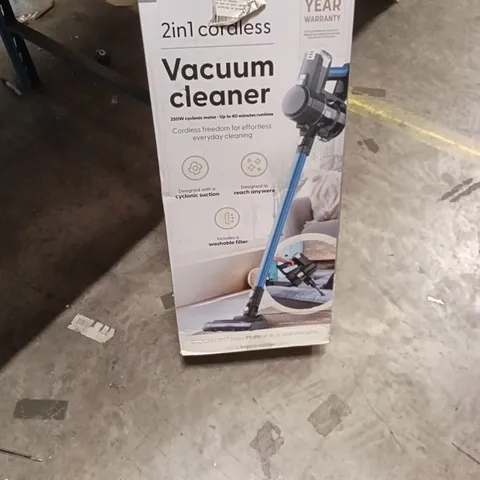 BOXED KEPLIN 2IN1 CORDLESS VACUUM CLEANER