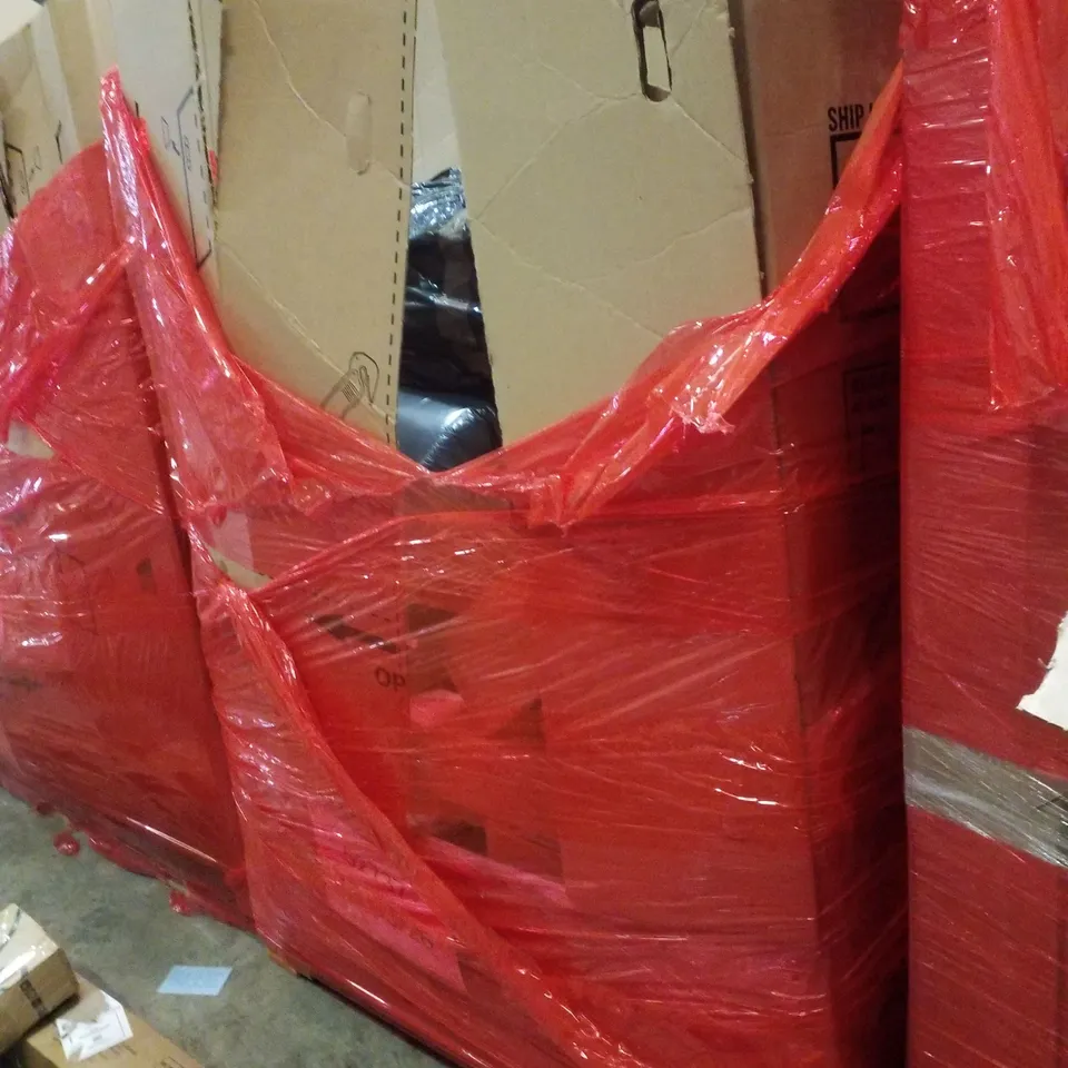 PALLET CONTAINING ASSORTED PRODUCTS INCLUDING SCOOTER, DARTBOARD SYSTEM, PULL UP BAR, CEILING FAN LIGHT & CLOTHES DRYING RACK