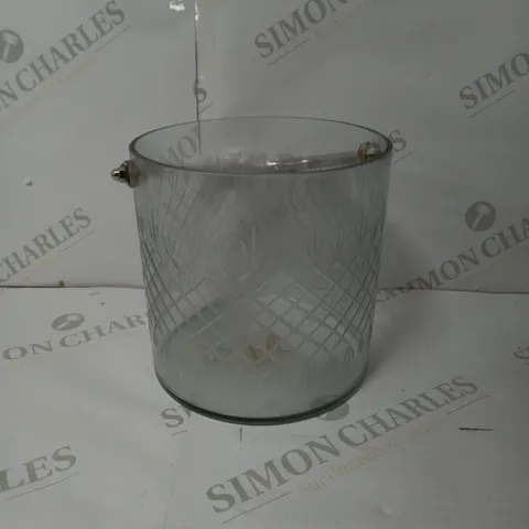 JULIEN MACDONALD CUT GLASS ICE BUCKET