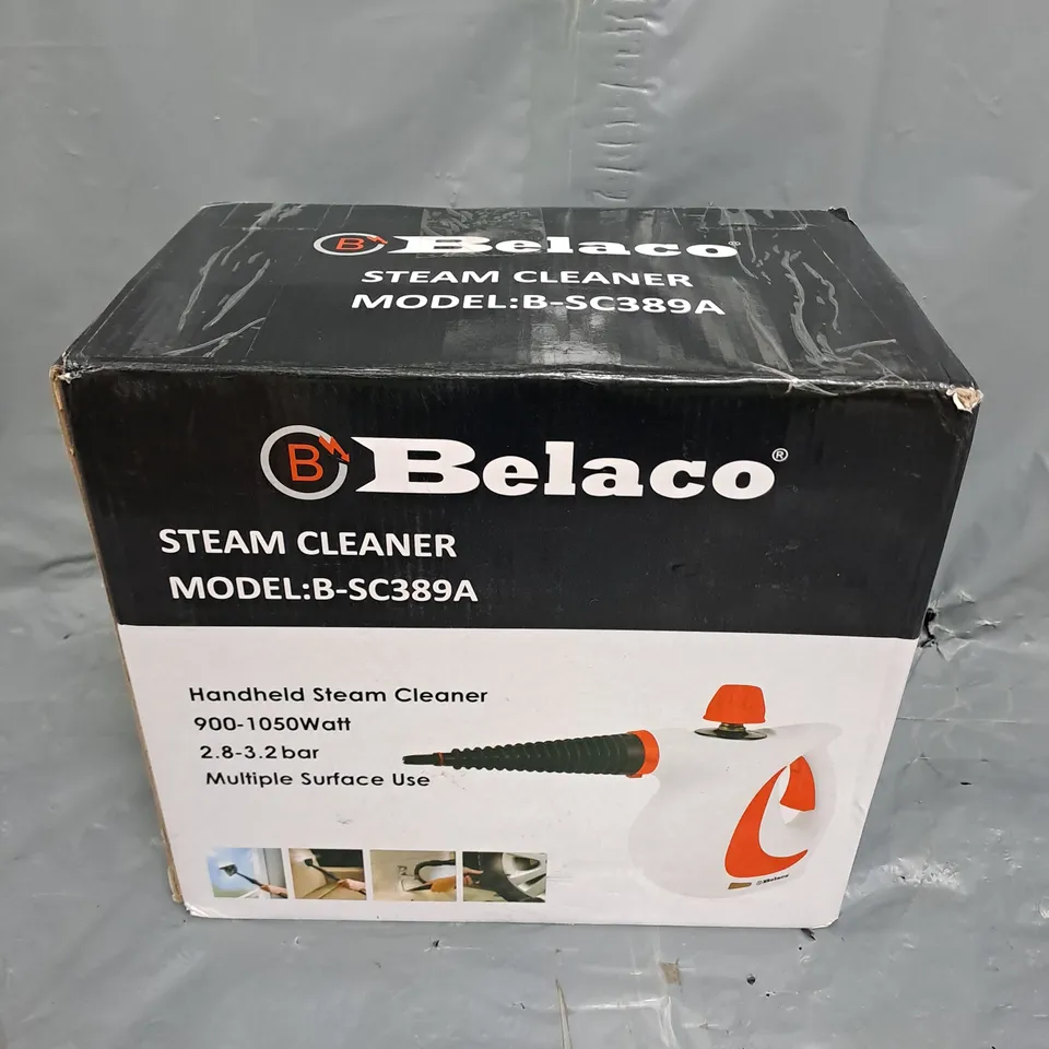 BOXED BELACO B-SC3 STEAM CLEANER 