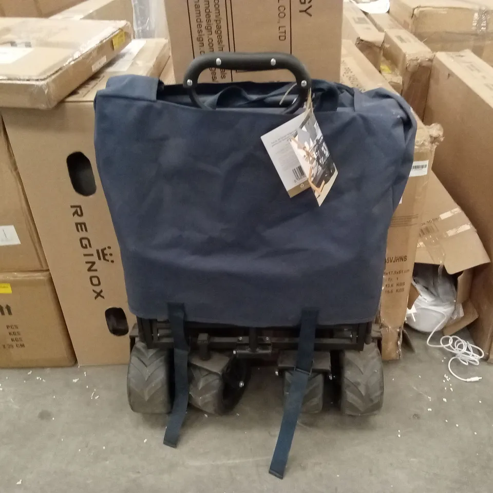 NAVIGATE THREE RIVERS EXTRA LARGE FOLDABLE BEACH, PICNIC & FESTIVAL TROLLEY RRP £149.99
