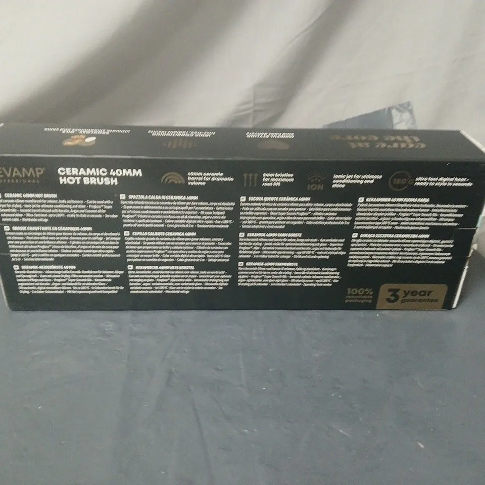 REVAMP CERAMIC 40MM HOT BRUSH BOXED