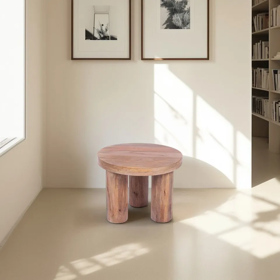 BOXED INDUS VALLEY BEXLEY SIDE TABLE (1 BOX)