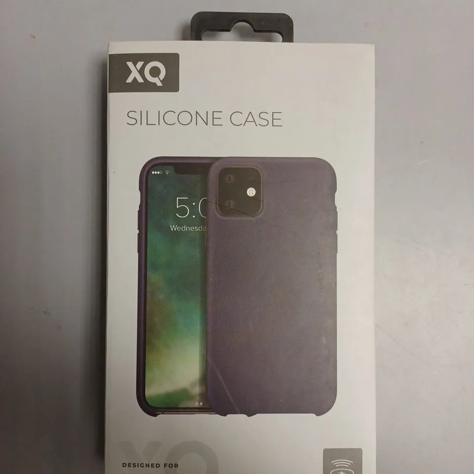 APPROXIMATELY 50 BRAND NEW BOXED XQISIT SILICONE PROTECTIVE CASES FOR IPHONE 6.1" 2019 MODEL 