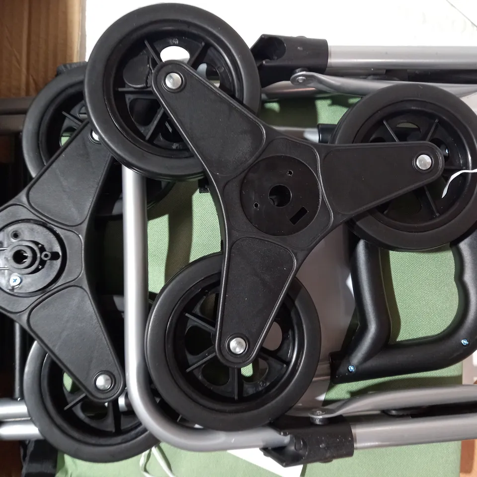 LOCK 'N LOCK INSULATED SHOPPING TROLLEY CART WITH STAIR CLIMB WHEELS