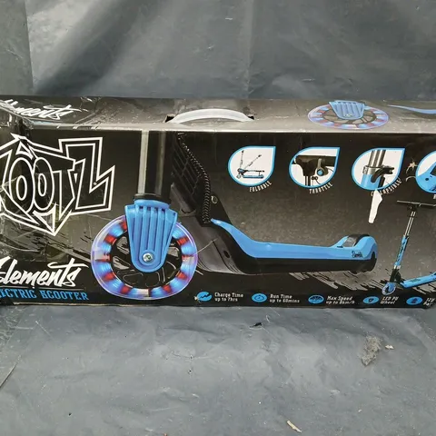 BOXED XOOTZ ELEMENTS ELECTRIC SCOOTER - BLUE