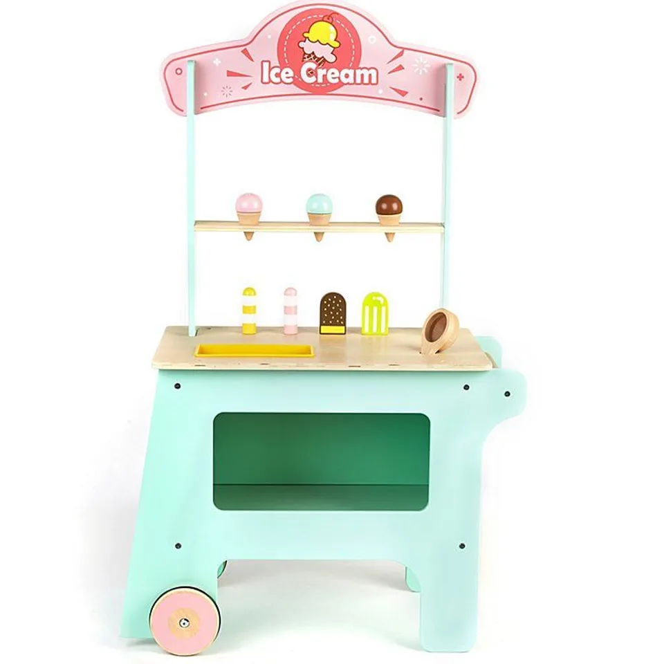 WOODEN ICE CREAM KART - COLLECTION ONLY