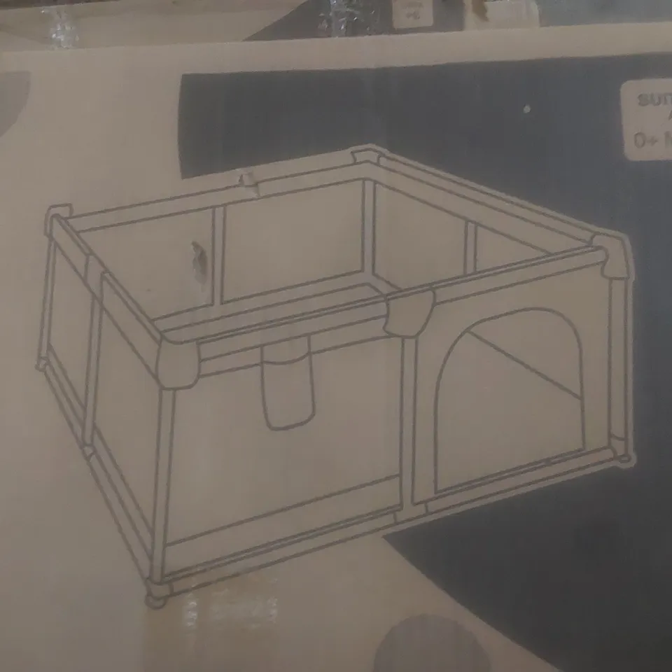 BOXED KIDOOLA SOFT PLAYPEN WITH ACCESSORIES 