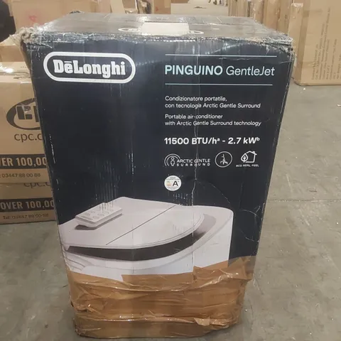 BOXED DELONGHI PINGUINO GENTLEJET 11500 BTU PORTABLE AIR CONDITIONER