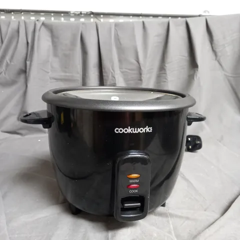 COOKWORKS BLACK RICE COOKER