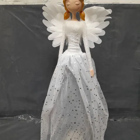 50CM BATTERY OPERATED WHITE ANGEL