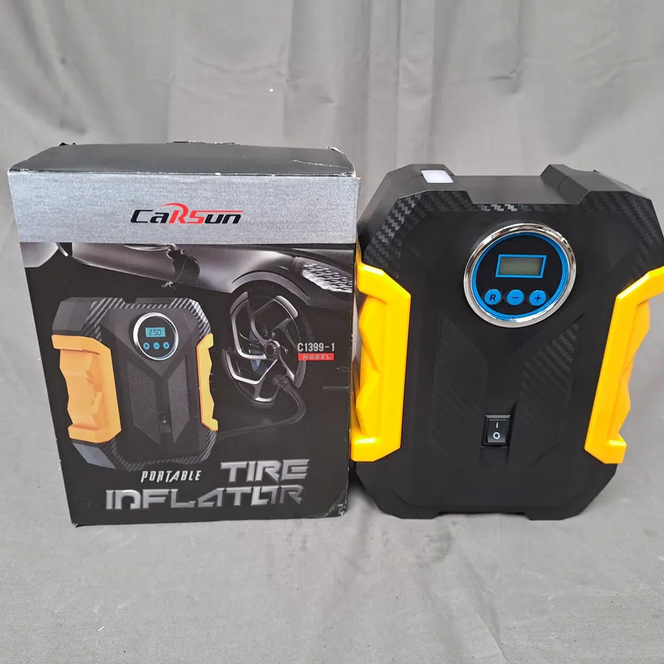 CARSUN PORTABLE TIRE INFLATOR