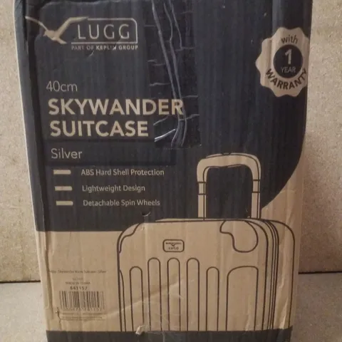 LUGG SKYWANDER 40CM SUITCASE - SILVER
