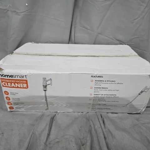 BOXED HOMESMART HOUSEHOLD VACUUM CLEANER (HANDHELD) WITH ATTACHMENTS