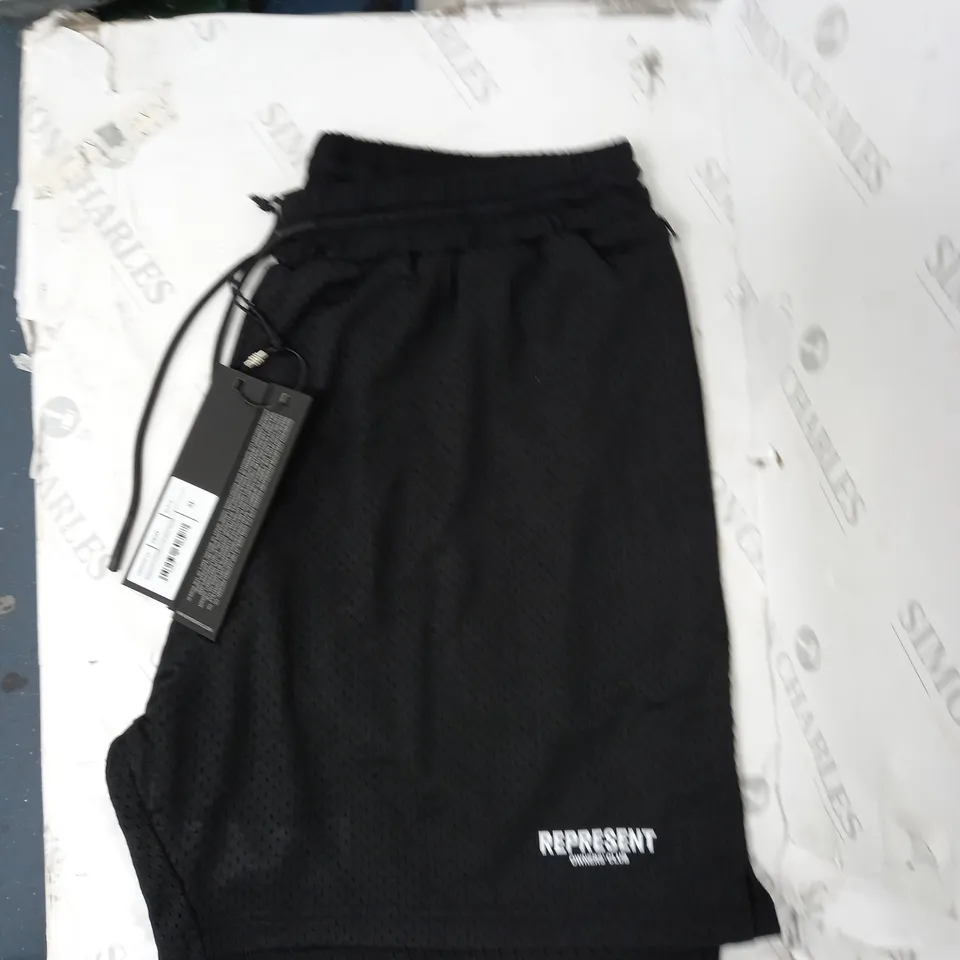 REPRESENT OWNERS CLUB MESH SHORTS - BLACK - XL