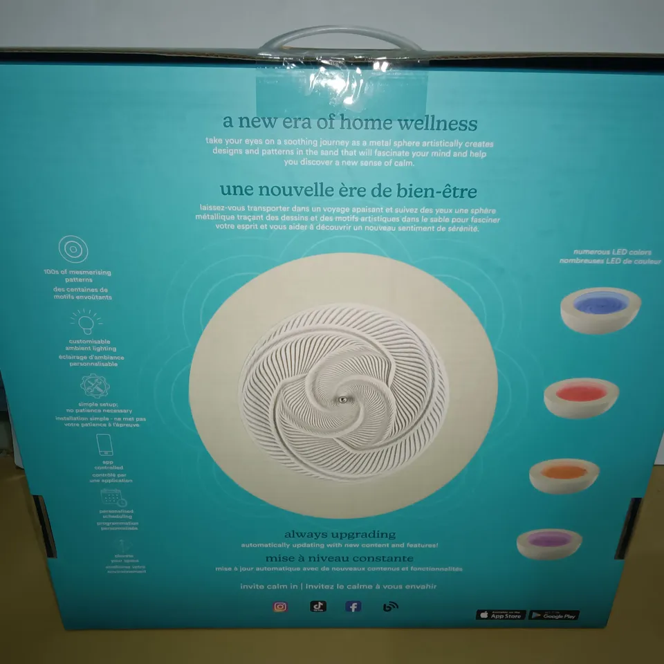 BOXED HOMEDICS DRIFT 21" SAND TABLE