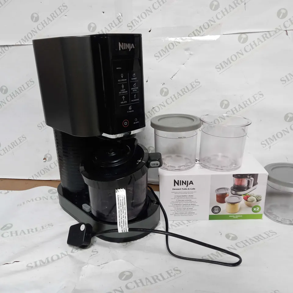NINJA CREAMI ICE CREAM & DESSERT MAKER