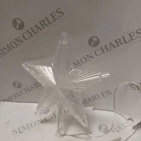 COLOUR CHANGING TREE TOPPER STAR