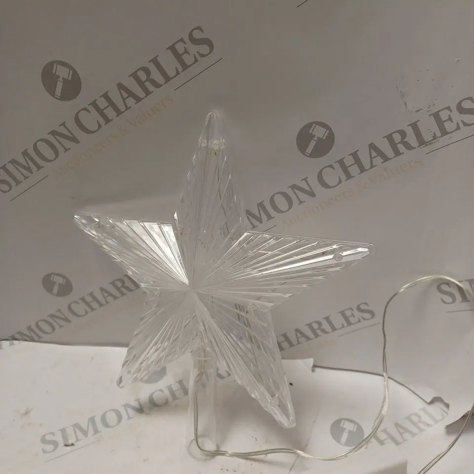 COLOUR CHANGING TREE TOPPER STAR