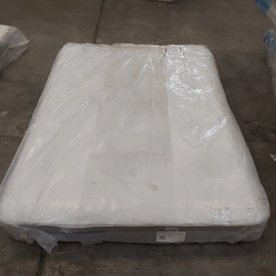 QUALITY BAGGED ASPIRE 10" FLAT TUFTED 135CM DOUBLE MATTRESS 