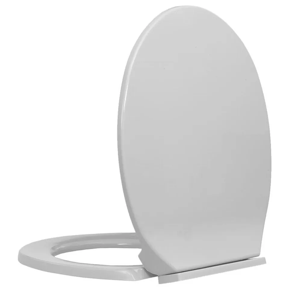 BOXED ROHANDO SOFT CLOSE ELONGATED SOFT CLOSE TOILET SEAT