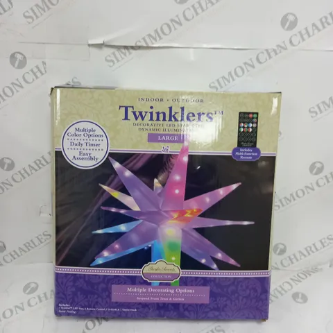 BOXED PACIFIC ACCENTS STAR BURST LIGHT