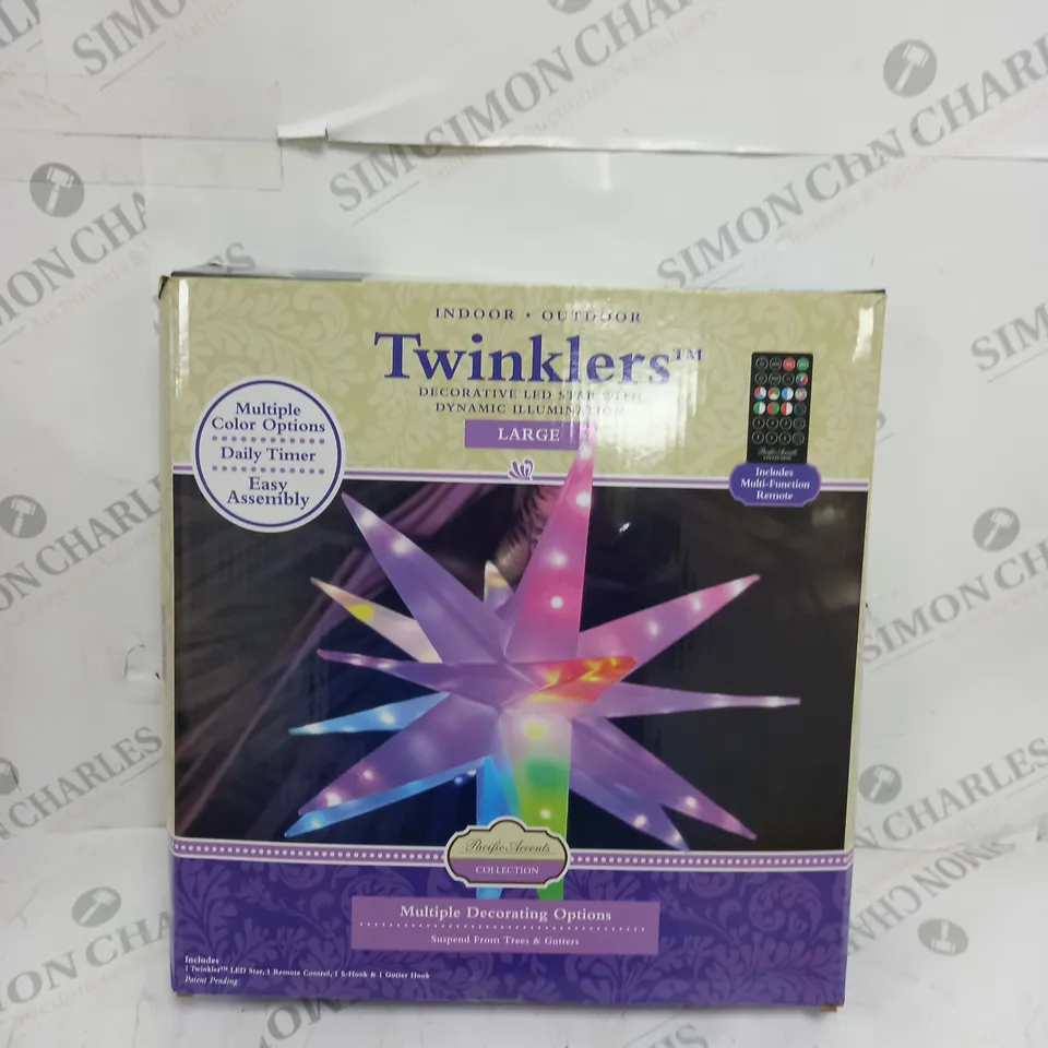 BOXED PACIFIC ACCENTS STAR BURST LIGHT