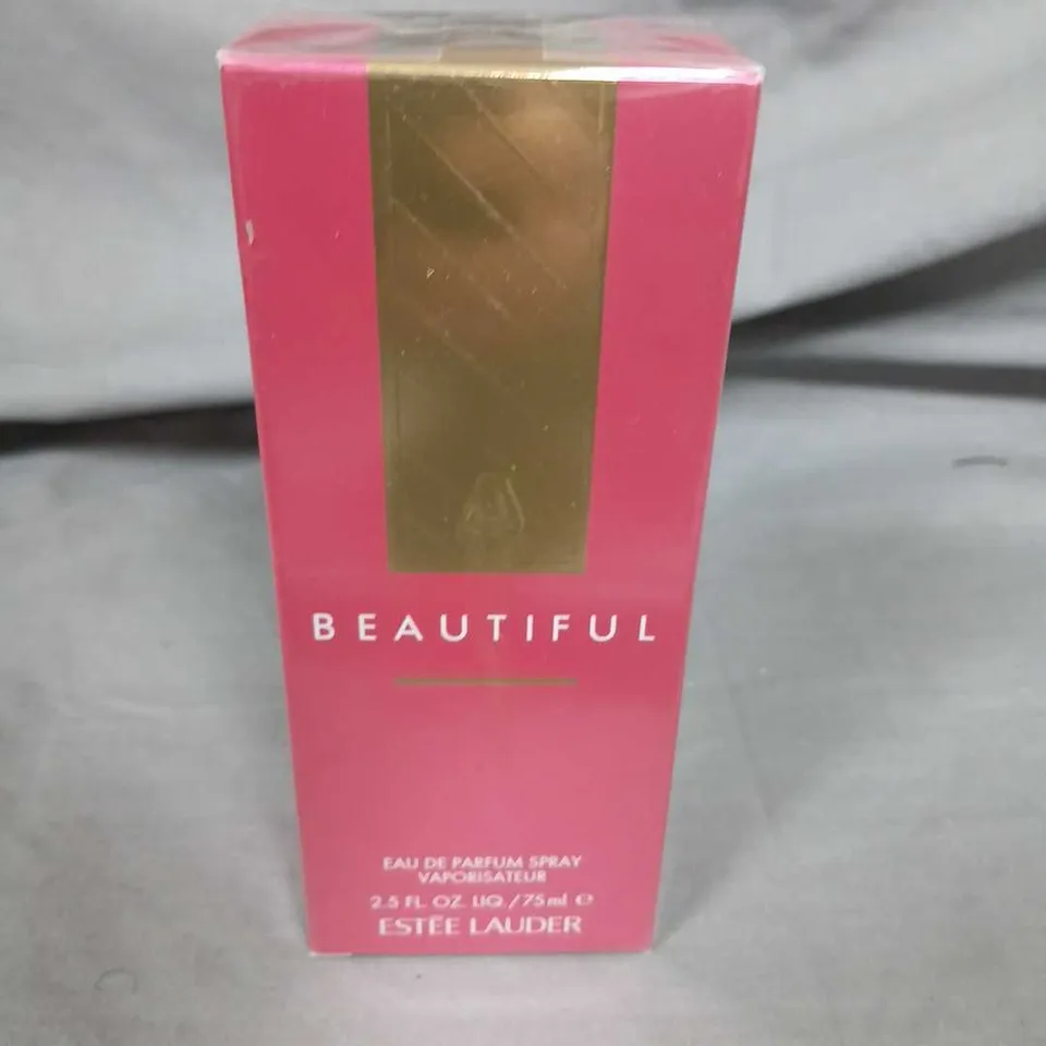 BOXED AND SEALED ESTEE LAUDER BEAUTIFUL EAU DE PARFUM 75ML SPRAY