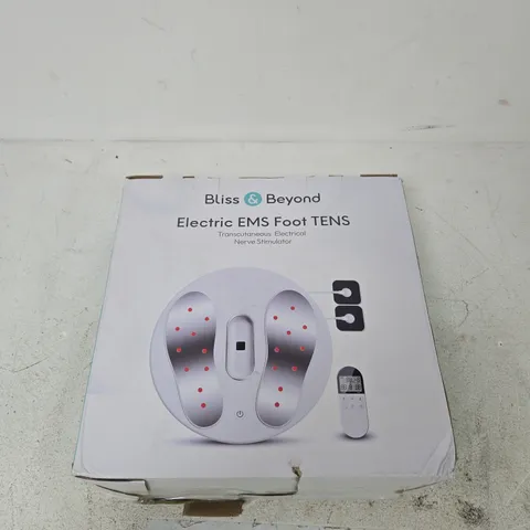 BLISS & BEYOND ELECTRIC EMS FOOT TENS β TRANSCUTANEOUS ELECTRICAL NERVE STIMULATOR