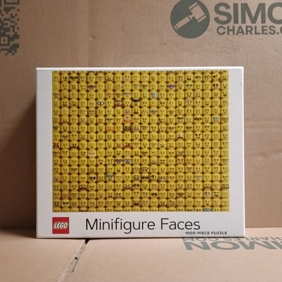 LEGO MINIFIGURE FACES 1000-PIECE PUZZLE