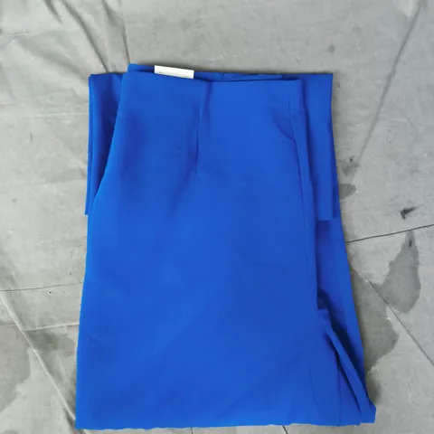 PHASE EIGHT WIDE LEG TROUSERS IN BLUE SIZE 16